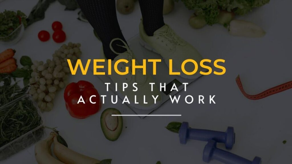 tips for weight loss